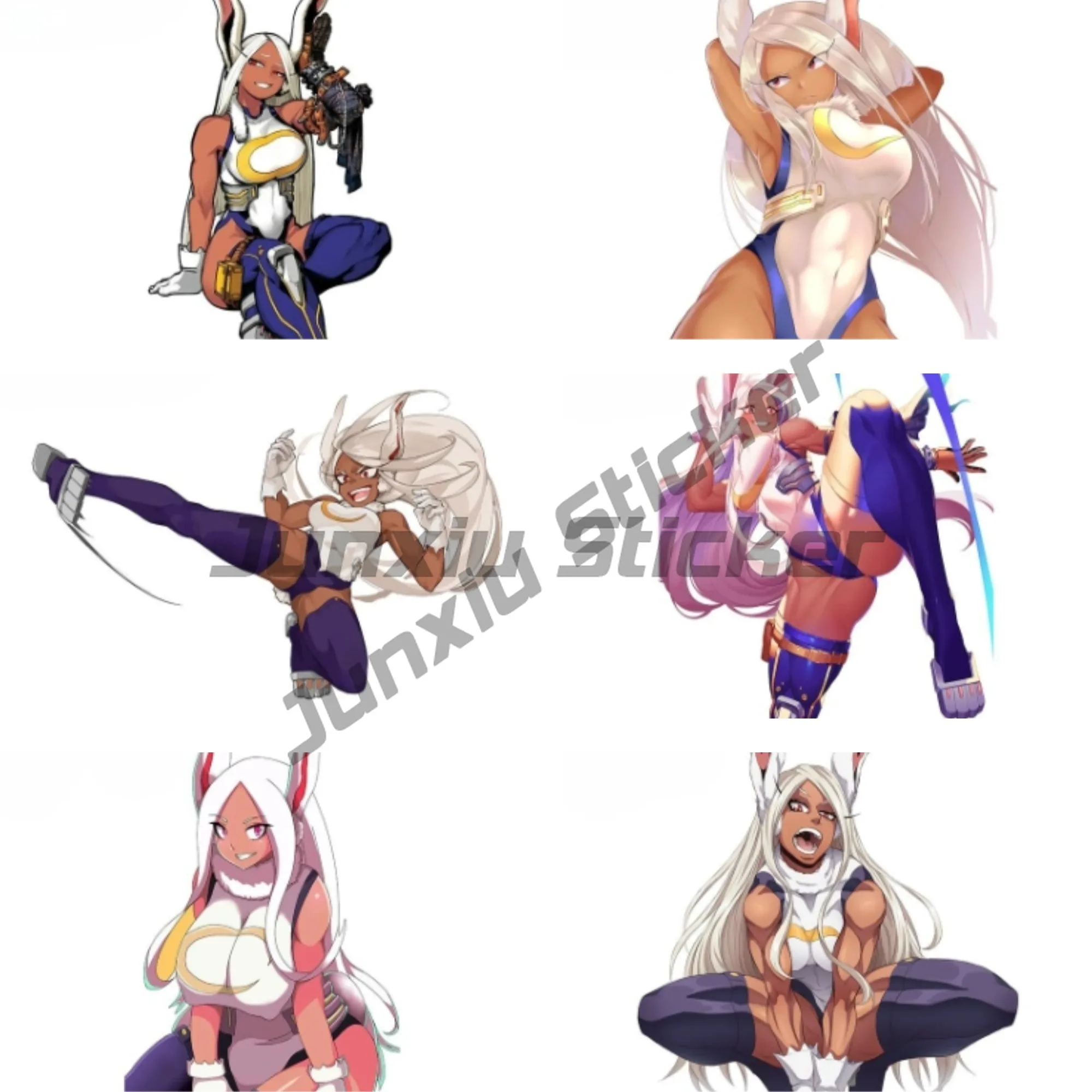

Mirko My Hero Academia Car Stickers Cartoon Stickers Motorcycle Decoration