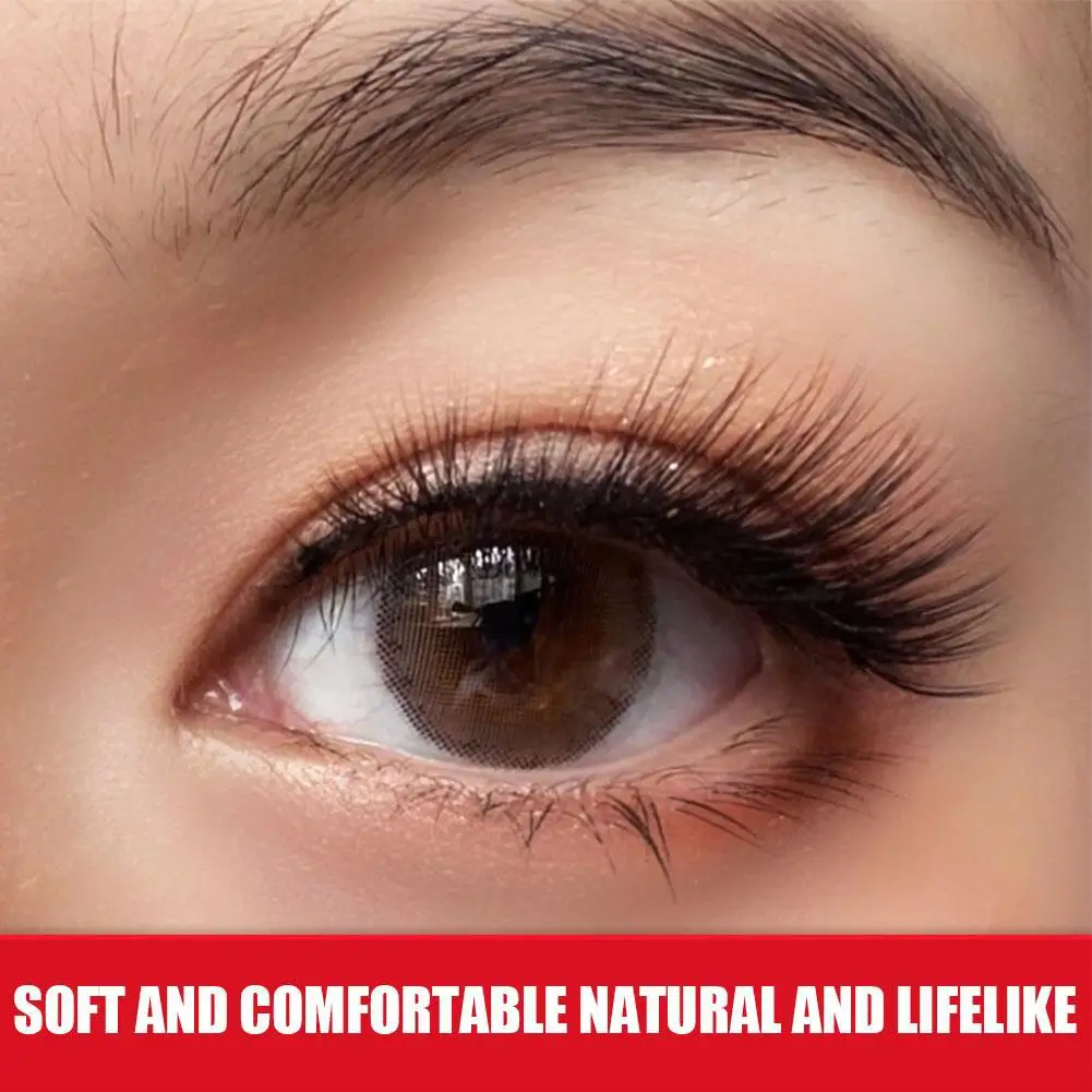 Magnetic Eyelashes 3D Wispy - Invisible Band Lash Strips, No Glue Needed, Reusable False Lashes Natural Look Easy Apply