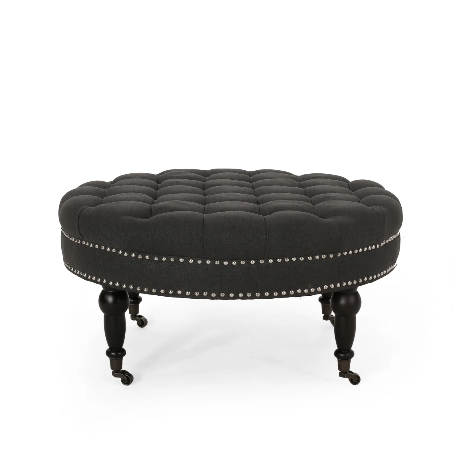 

OTTOMAN WITH CASTER