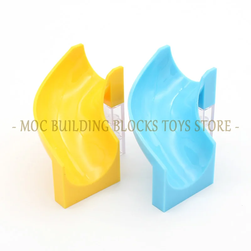 MOC Brick 28466 27976 28387 11267 Slide Playground Spiral Staircase Building Blocks Compatible All Brands Assembles Street View