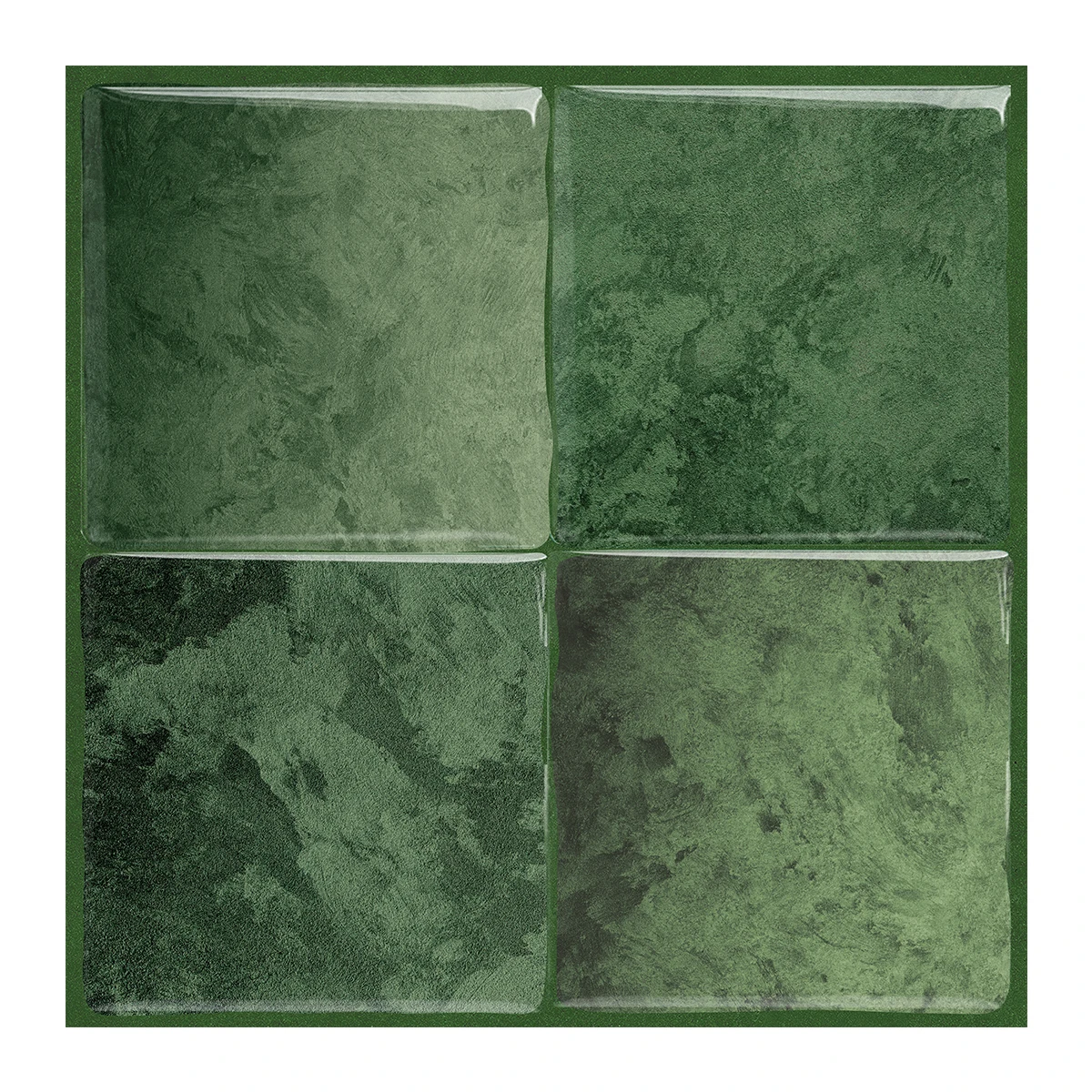 10 Pack Kitchen Backsplash Tile Peel and Stick - 3D Adhesive Peel and Stick Tile Backsplash for Kitchen, Bathroom, Wall Tile