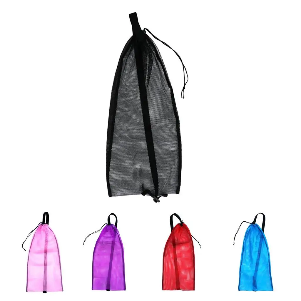 

Mesh Diving Backpack Heavy Duty Gear Bag Swimwear Fins Flippers Mask Pouch for Underwater Training Supplies
