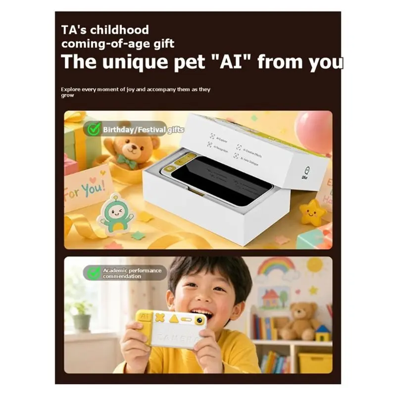 Smart Pocket Learning Camera AI Student Camera Student Educational Gift All-Purpose Dialogue Learning Machine