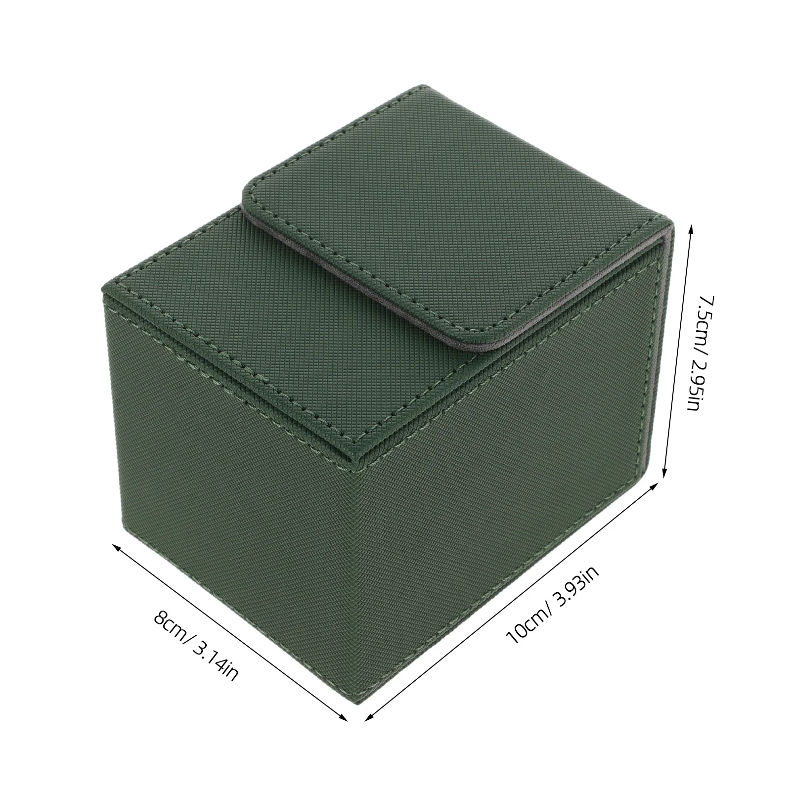 Multi-Function Decks Card Organizer PU Storage Case for Playing Cards Waterproof Durable Box for Collection and Gifts