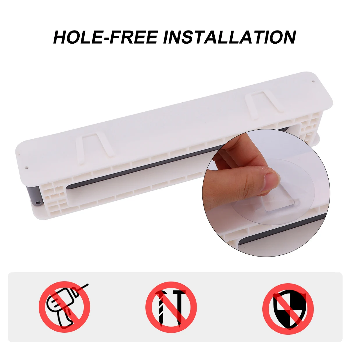 

Foldable Shoe 3 Pairs in 1 White Scalable Slippers Holder Shoe Shelf Slippers Holder ganizer Save Space Without Drilling