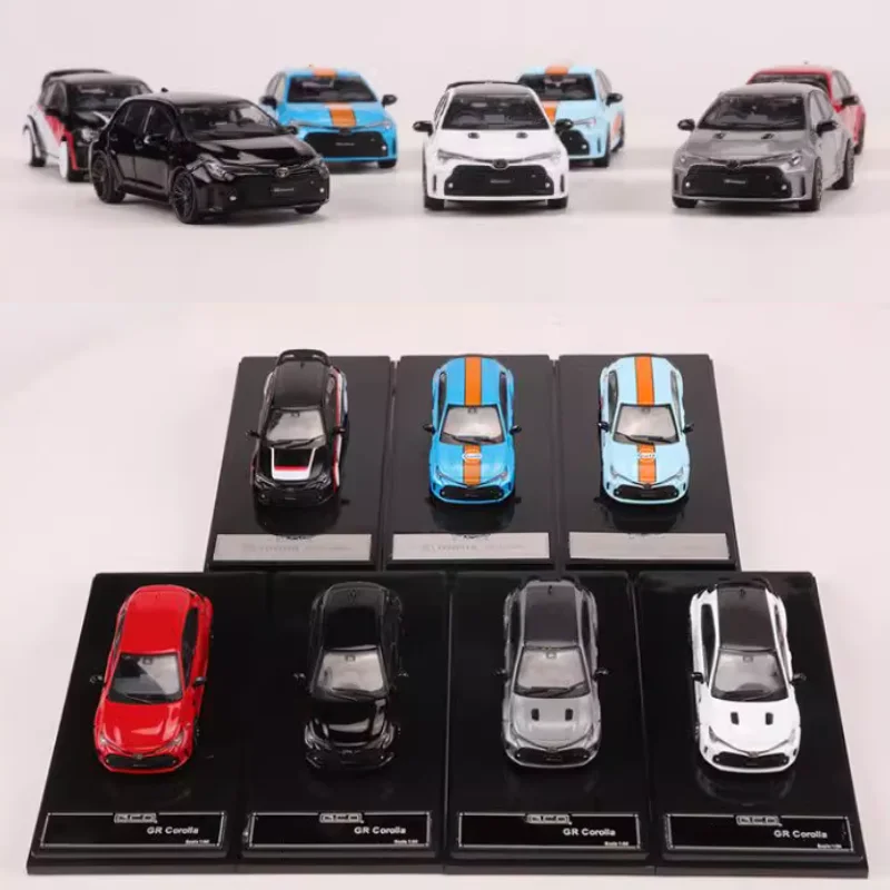 

GCD масштаб 1:64 2023 GR Corolla модель автомобиля из сплава, классический сувенир для взрослых, подарок, статический дисплей