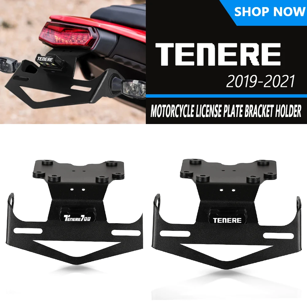 

Мотоциклы 2022 2023 T7 XTZ690 Tenere 700, держатель номерного знака для Yamaha XTZ700 Tenere XT700Z 2019 2020 2021 XT 700 Z