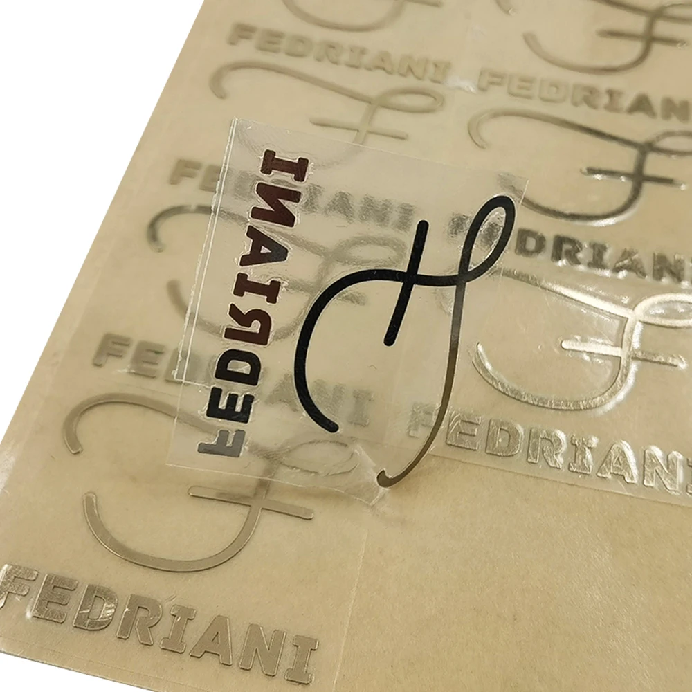 35x35mm personalizzato Design Logo testo stampa adesivi trasferimento oro etichette impermeabili per scatola ciglia bottiglia