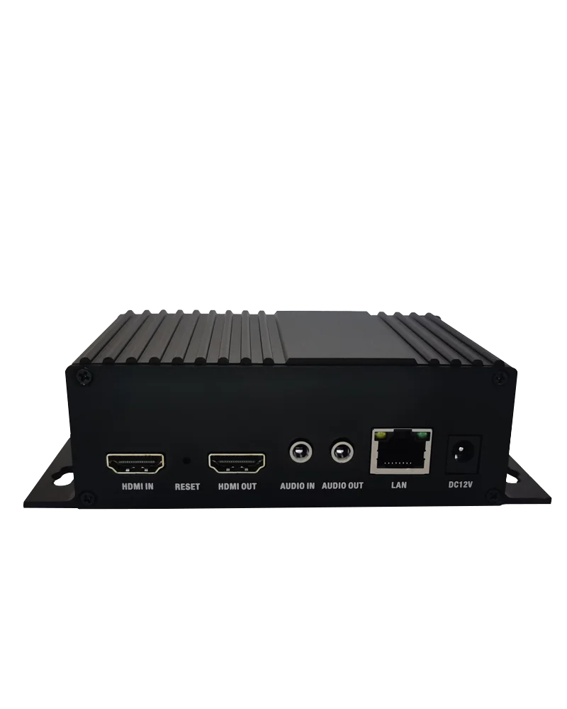 NDI | HX H.265 Live Streaming HDMI satu saluran, decoder SRT ke IP, semua dalam satu perangkat