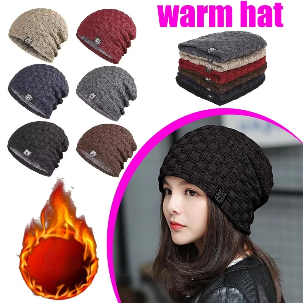 

Warm Winter Hat Knitted Hat Outdoor Sports Knitted Hat Cycling And Camping Hat Cold Protection Suitable For Both Men And Women