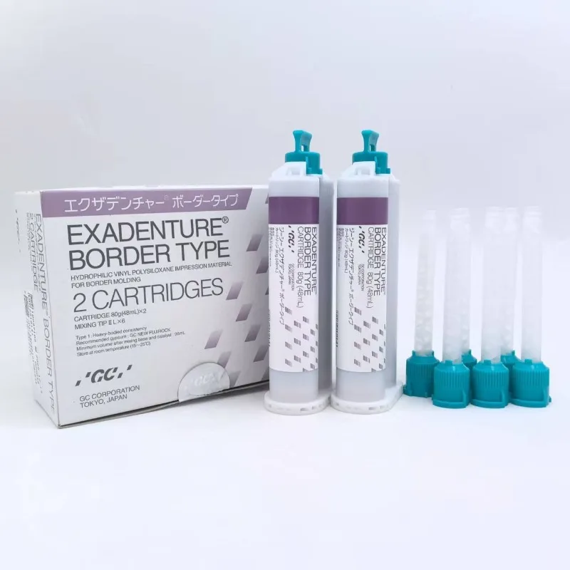 

Dental Fuji GC Silicone Rubber Impression Material Special Lightweight Body Edge Plastic Impression Dental Material 48ml/tube