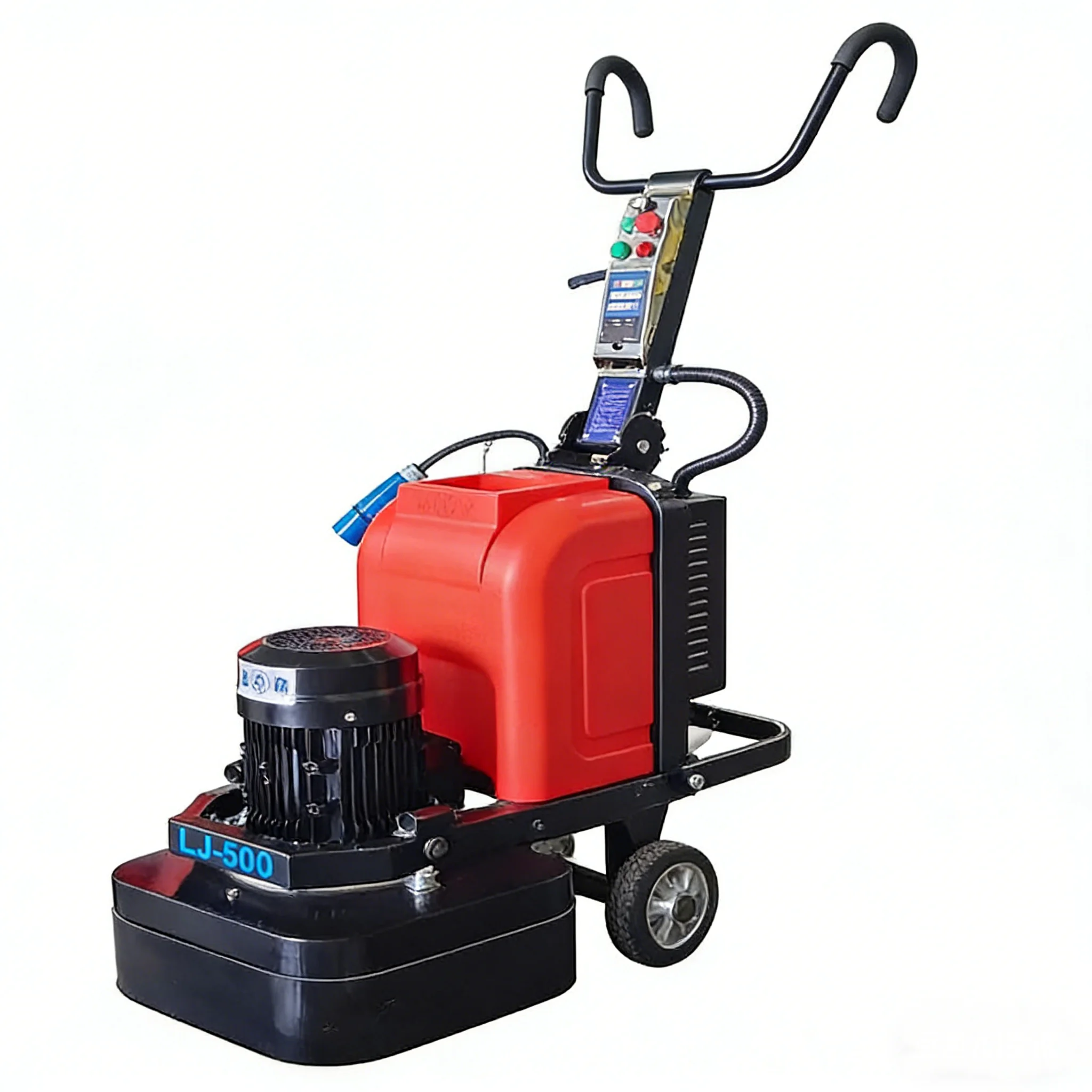Dual Voltage Concrete Grinder LJ500 (380V/220V) 5.5KW High Power For Large-Scale Construction Projects