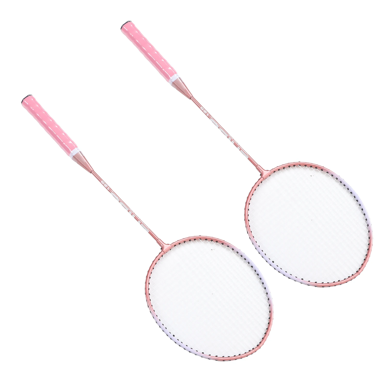 Badminton Rackets Pink Professional Separate Iron Alloy Badminton Rackets for Beginners Student Training Badminton Rackets Set