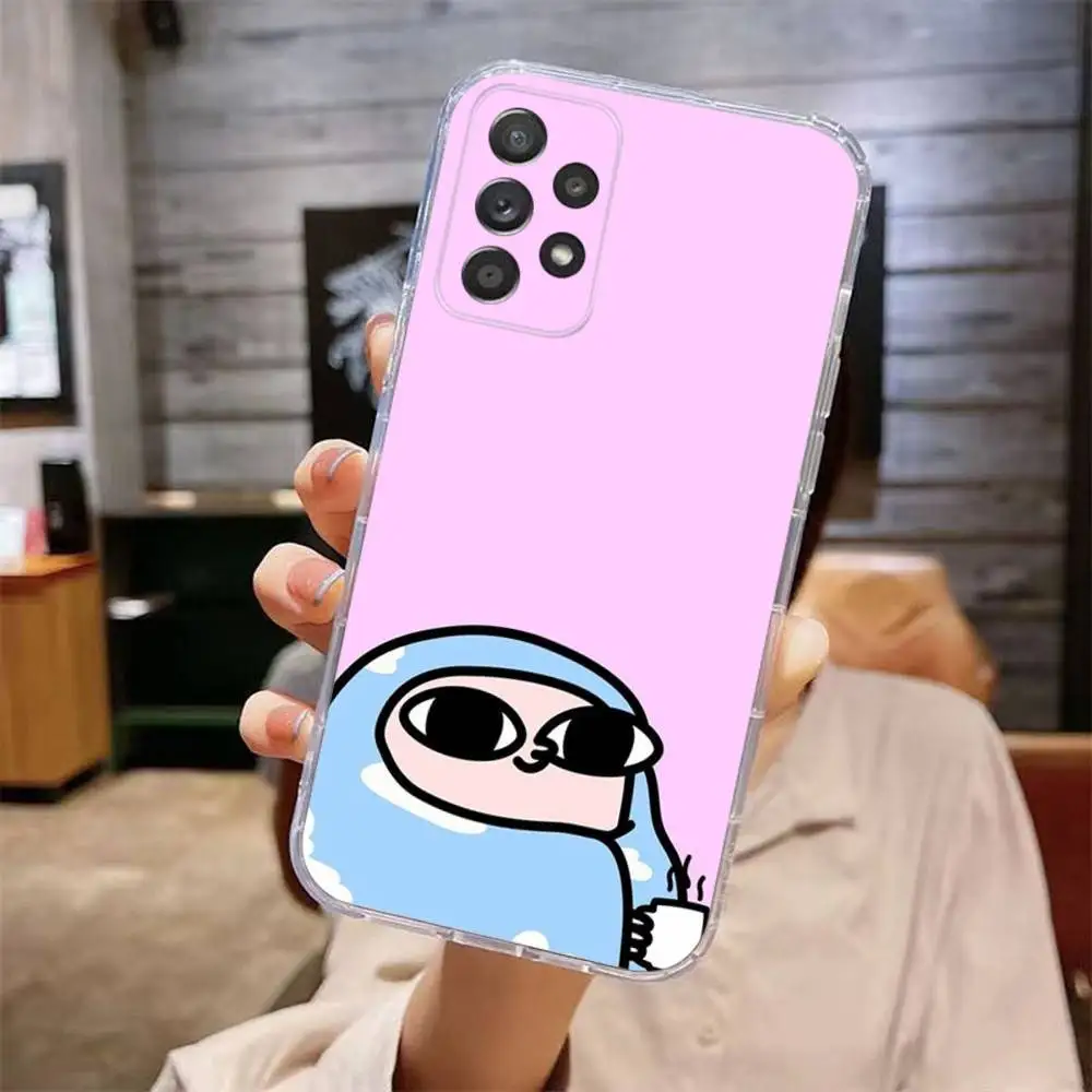 Bonita funda de teléfono K-Ketnipz para Samsung Galaxy A,71,70,52,51,40,31,50,50S,30S,21S,12,10,Note20ultra transparente