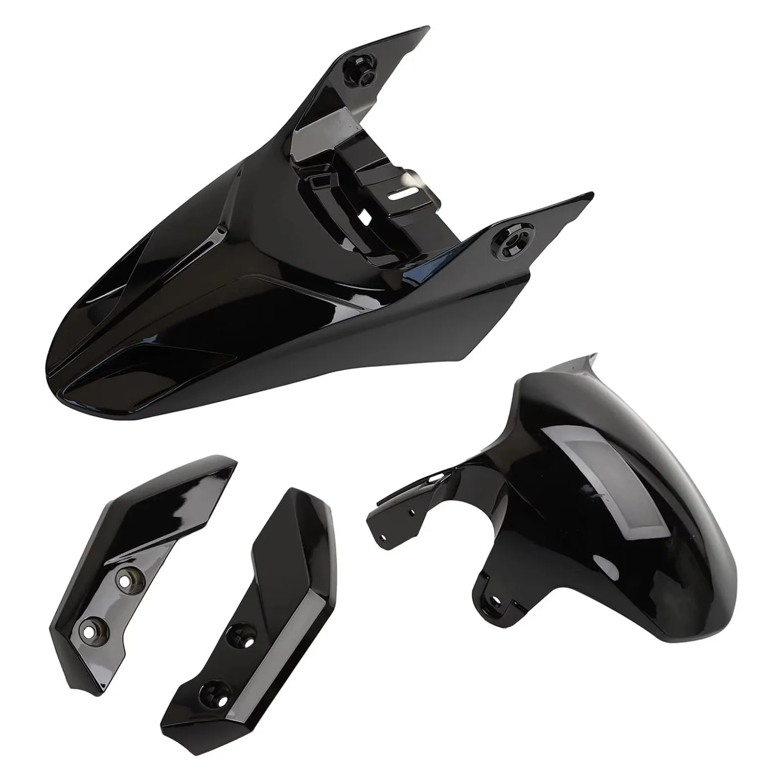 

Модифицированный комплект переднего крыла мотоцикла, черный цвет, подходит для Honda Grom Msx125 SF 2017-2020, детали