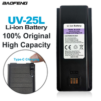 BAOFENG UV-25L Walkie Talkie Original Battery BL-UV25 High Capacity Li-ion for BF-UV25L Portable Two Way Radios Extra Battery