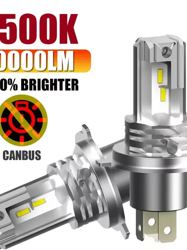 H7 H4 H11 9005 30000LM LED-Birne Nebelscheinwerfer Canbus 6500K Weiß DRL Tagfahrlicht Autolampe 12V Hochleistungs-Autolichter Scheinwerfer