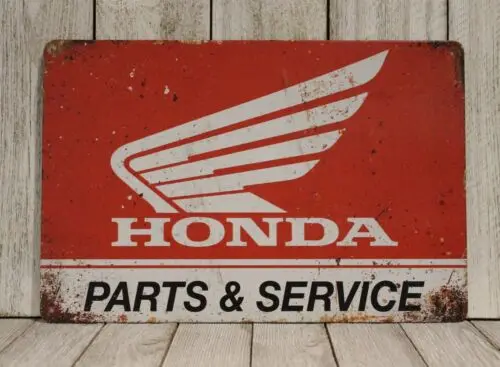 Tin Metal Sign Rust… - image