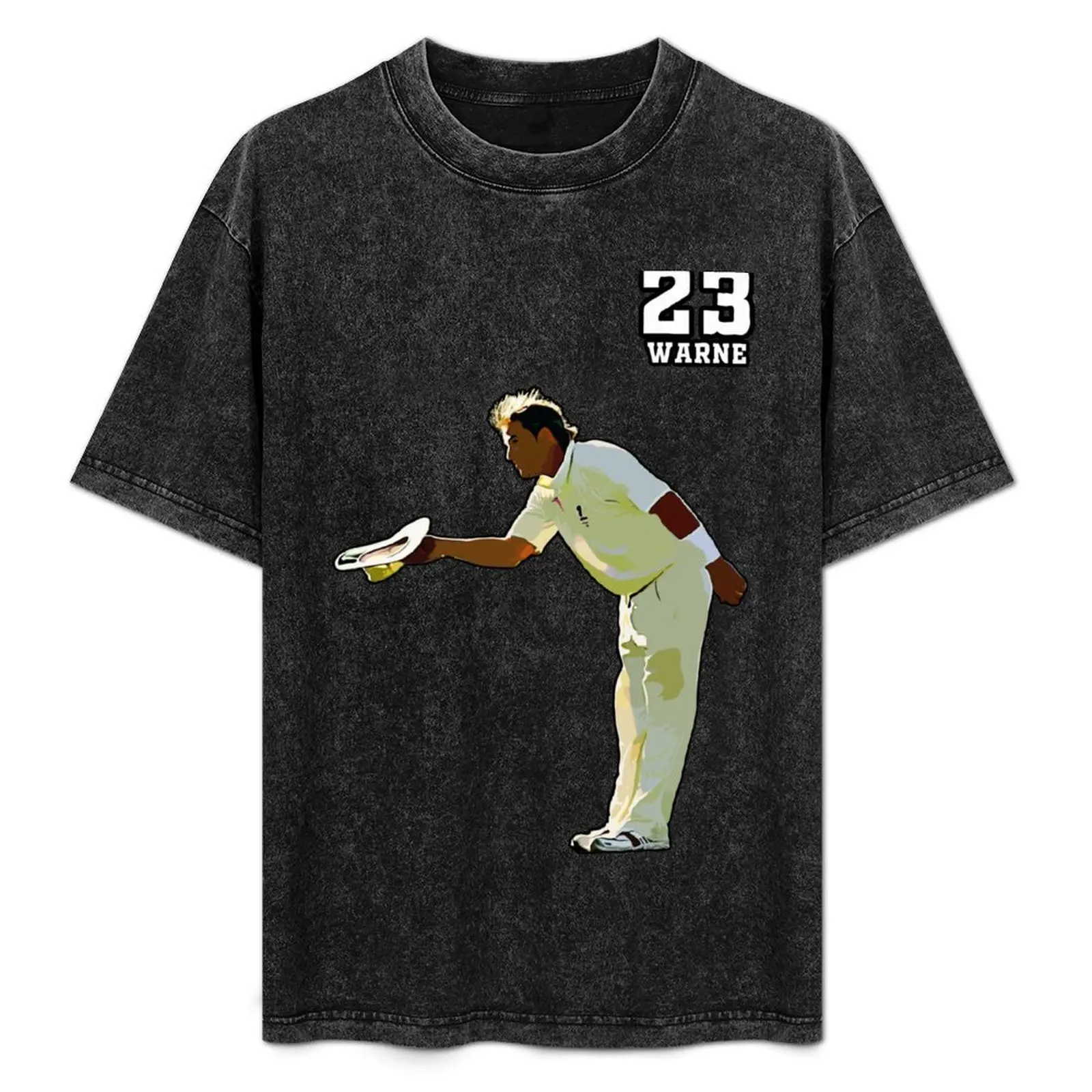 

Shane Warne - Australian Cricket Player - Bowler - T20 T-Shirt Lightweight Casual Summer T-Shirt