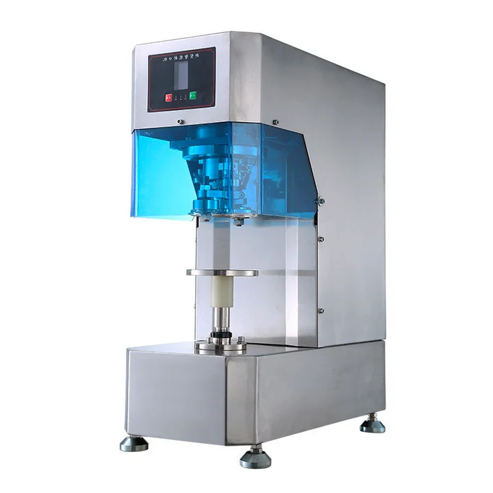 Fully Automatic Water Bottle Filling and Capping Machine Metal Glass Tinplate Glasspaper Cans Sealer Machine