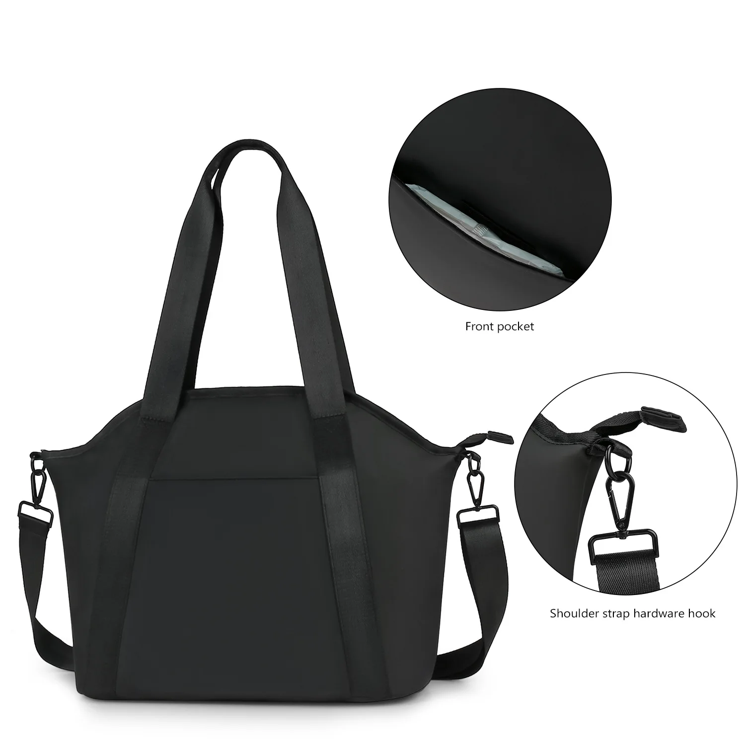 Mommy Bag PU Leather Shoulder Portable Baby Travel Products Storage Bottle Thermal Insulation Waterproof Mother Storage Bag