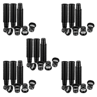 500 Pack 1.77 Inch Net Cups Slotted Mesh Wide Lip Filter Plant Net Pot Bucket Basket For Hydroponics Aquaponics Orchids