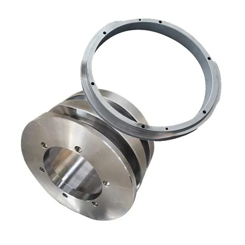 Custom CNC Machined Aluminum Flange Bracket Precision Machining Service for Metal Flange Parts for Industrial Equipment