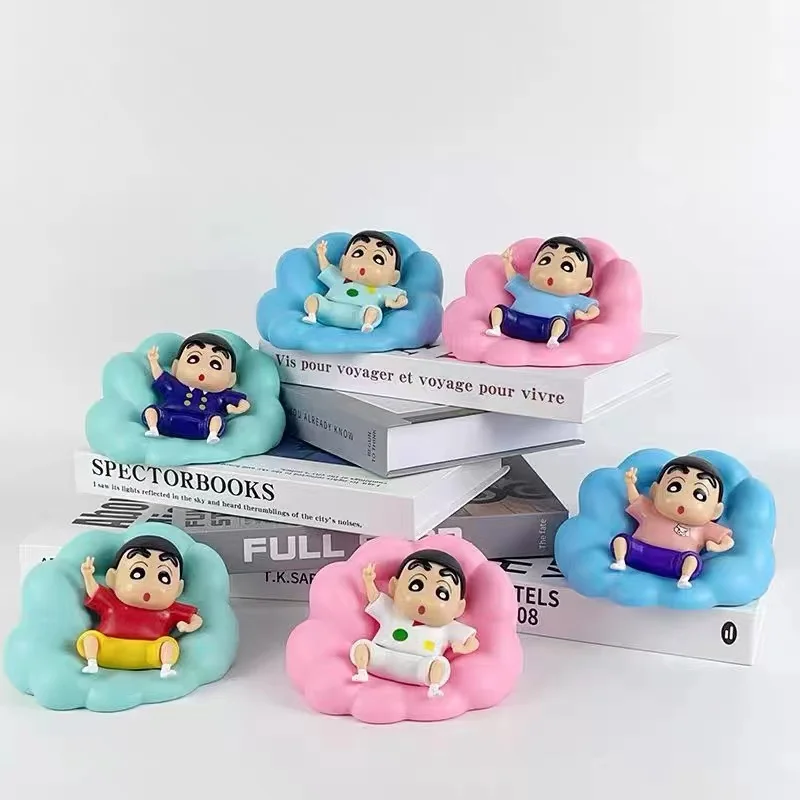 

Фигурки героев Аниме Crayon Shin-chan, нохара шинсукэ, облако, Q-версия, фигурки из ПВХ, коллекционные игрушки, периферийные подарки, 7 см