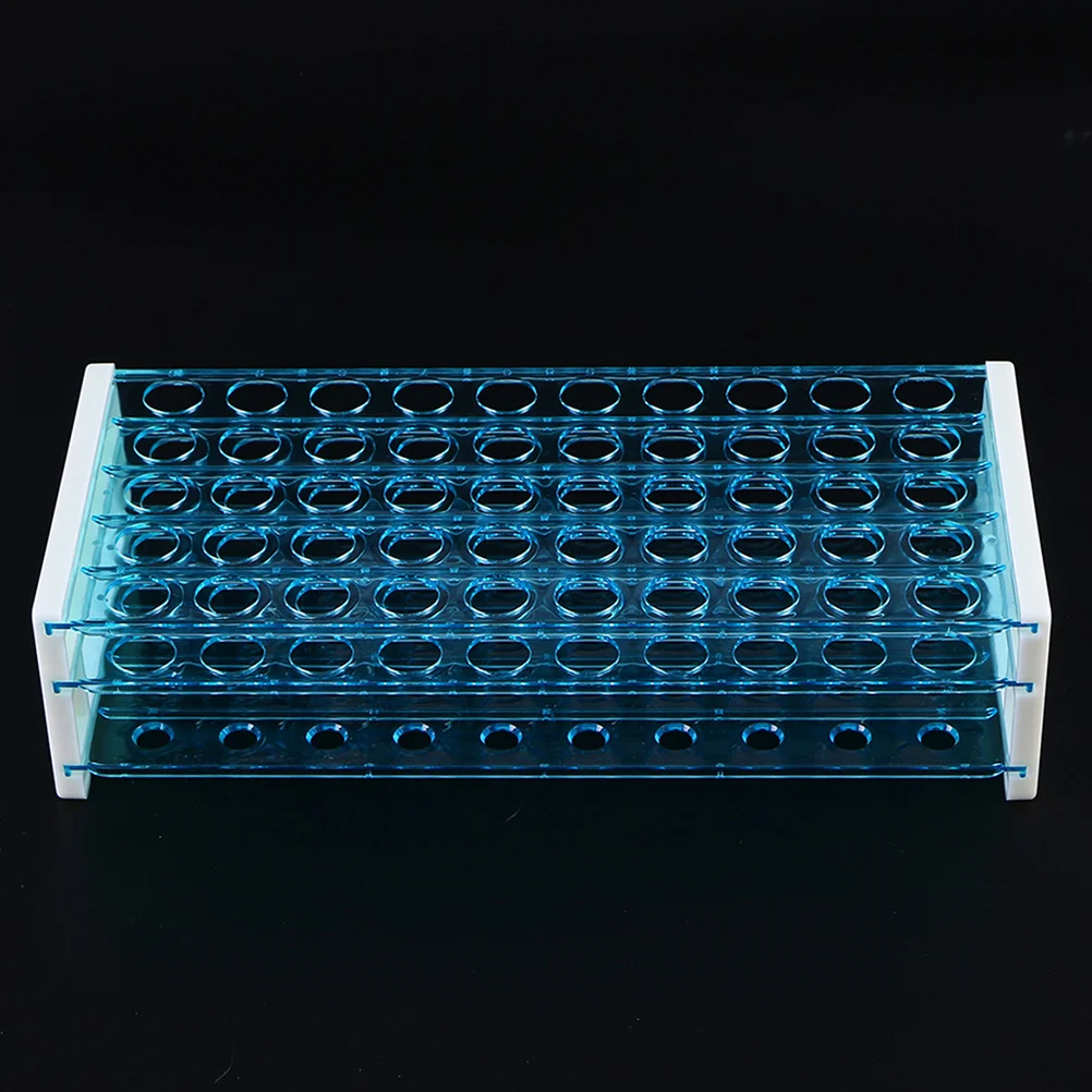 

3 Pcs Test Tube Rack Laboratory Racks Rock and Roll Caulking Storage Plastic Collector.