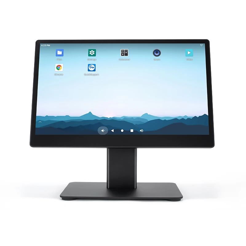 Professionelles elektronisches Registrierkasse-POS-Touchscreen-Monitor für Android 11, Kassensystem mit Google-Frame