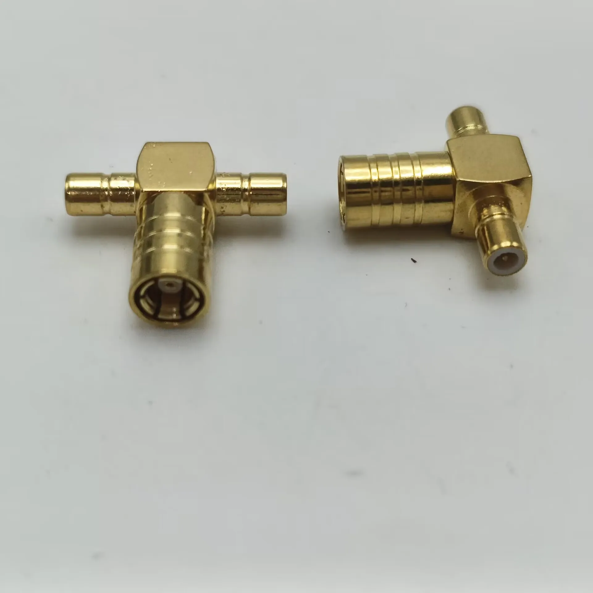 5Pcs Smb Female Naar 2 Mannelijke Rf Coaxiale Adapter Smb 3 Way Connectors