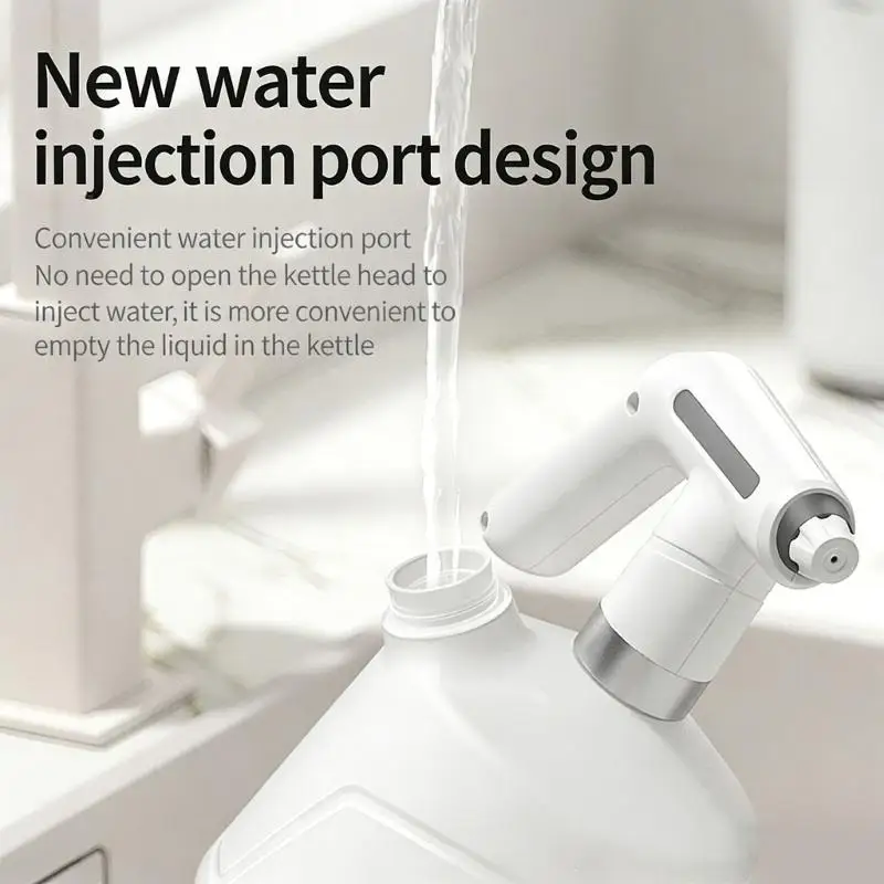 Ergonomic Electric Water Dispenser 2L With Top Loading Design And 20cm Extension Rod For Easy Irrigation 