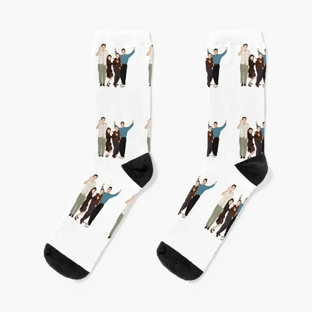 

Costanza and the Gang Socks Climbing valentine gift ideas Lots anti slip football Boy Socks Women's