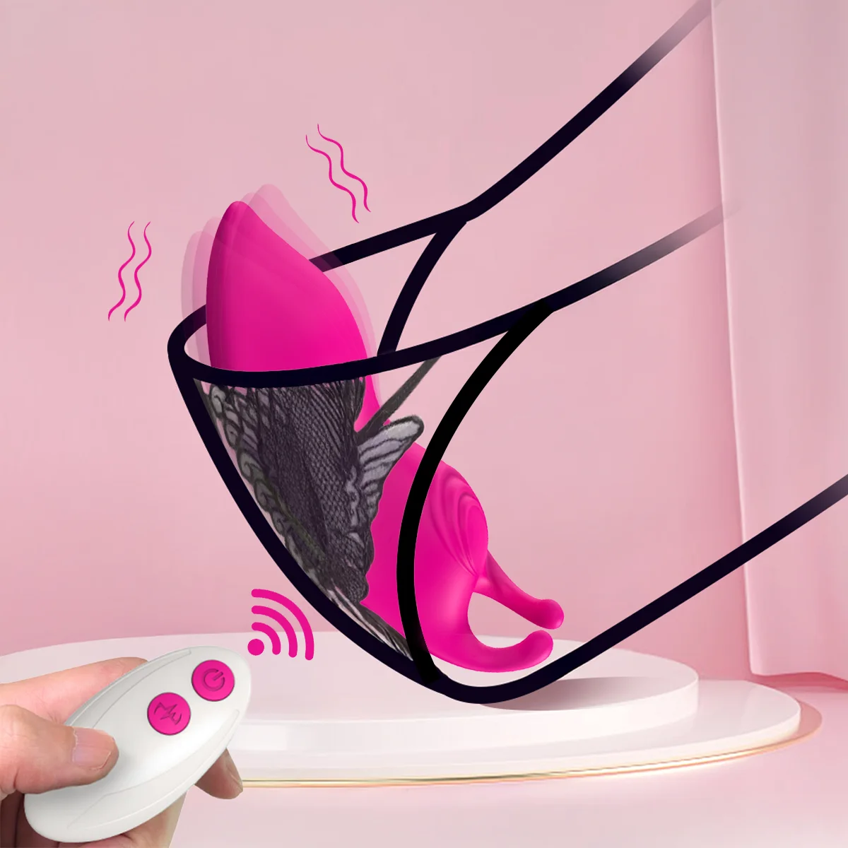 يمكن ارتداؤها اللباس الداخلي الصغير هزاز ألعاب جنسية البظر تحفيز قوي التحكم عن بعد الإباحية مثير الكبار لعبة الجنس للمرأة 18 #1