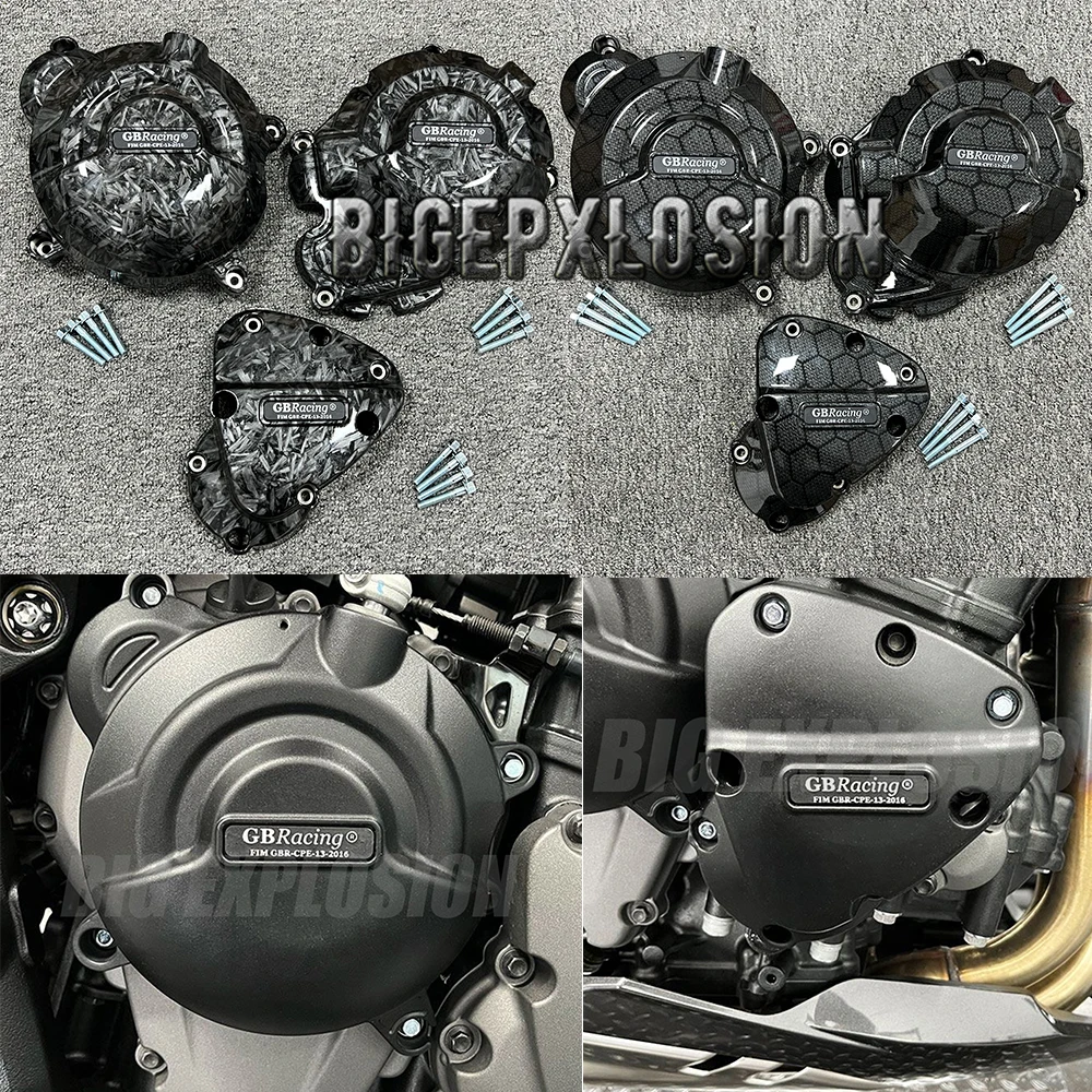 1200RS Forging Printing Engine Cover For TRIUMPH SPEED TRIPLE 1200RR & 1200RS 2021-2025 GB Racing Motorcycles Engine Protection