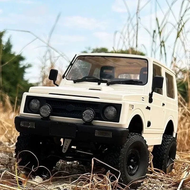 

Wpl C74 2.4g Kyu Model 1/10 Full-scale Jimny Warrior Ja11 4wd Climbing Track Remote Control Car Children's Remote Control Toy