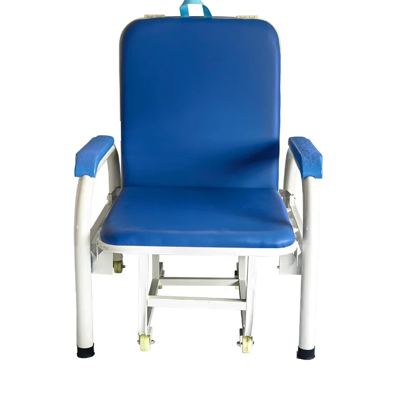 

Hospital clinic folding comfortable sitting and sleeping dual-purpose escort chair