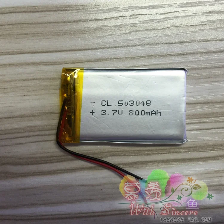 토끼 F3/G6 503048 파이어 아히어로 표준 배터리 폴리머 MP3 Zaojiao 기계 3.7V 스토리