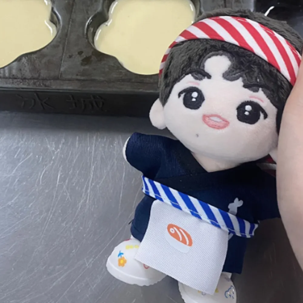 Sushi chef 10cm roupas de algodão vestir-se avental roupas roupa estilo japonês roupas engraçadas conjunto acessórios