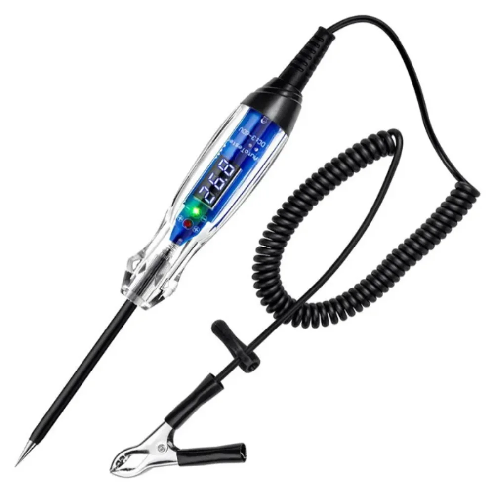 Heavy Duty Automotive Test Light Digital LED DC 3-60V Digital Circuit Tester Auto Bidirectional 3-60V DC