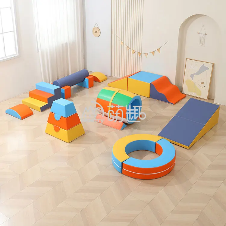 Moetry Toddler Indoor Eco-Friendly Durable Foam Soft Play Gym Equipment Baby Climbing Sponge Playground Sensory Training Therapy