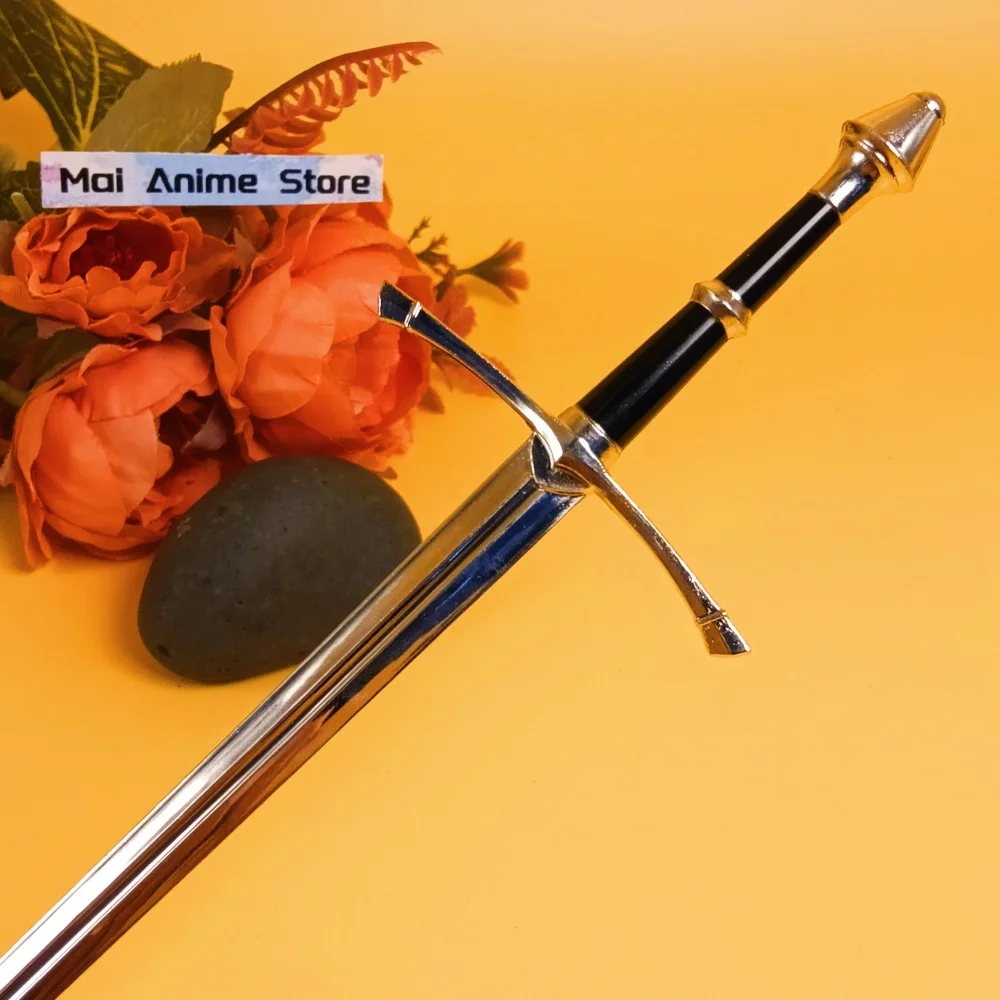 8,6-calowa Katana Bagginsów Średniowieczny Glamdring Narthil Szabla Samurajska Pierścień Miecz Aragorna Prawdziwa Japońska Katana Metalowa Niedoładowana Zabawka Prezent