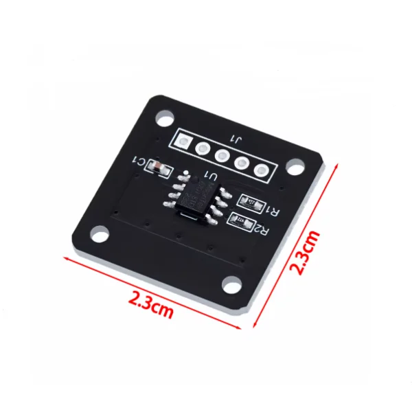 MT6701 Magnetic Encoder Magnetic Induction Angle Measurement Sensor Module 14 bit High Precision Replacement for AS5600