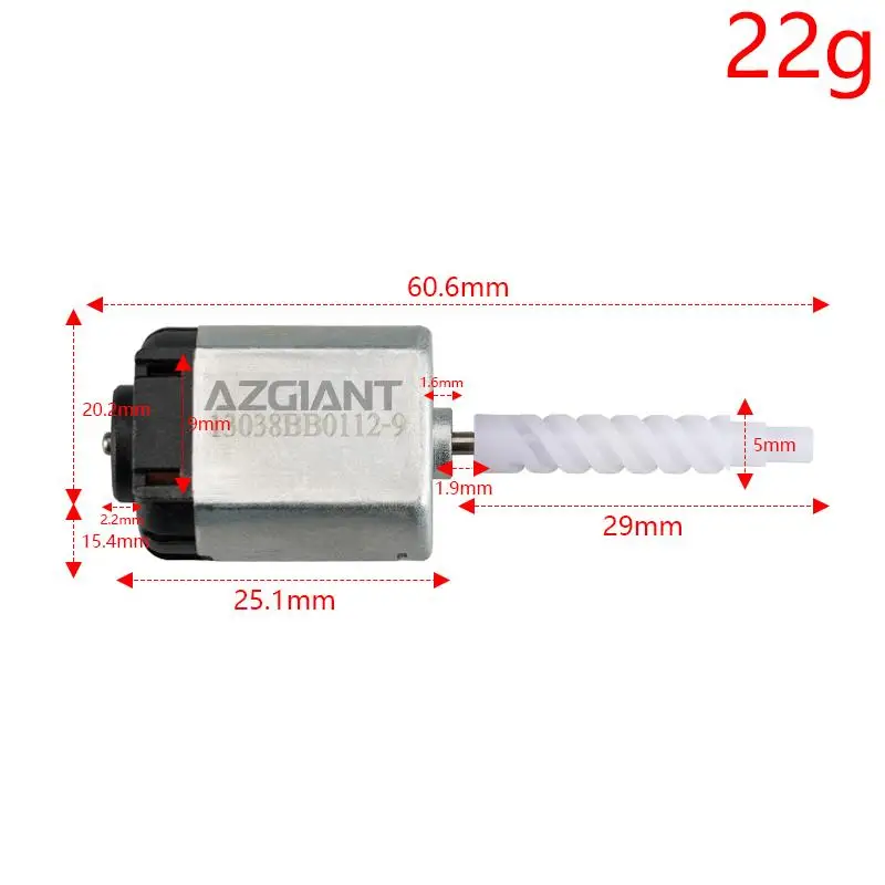 AZGIANT Car Door Lock Motor Central Locking Motor 10401 3G1128 For VW Multivan T5/T6 Replacement Part car accessories