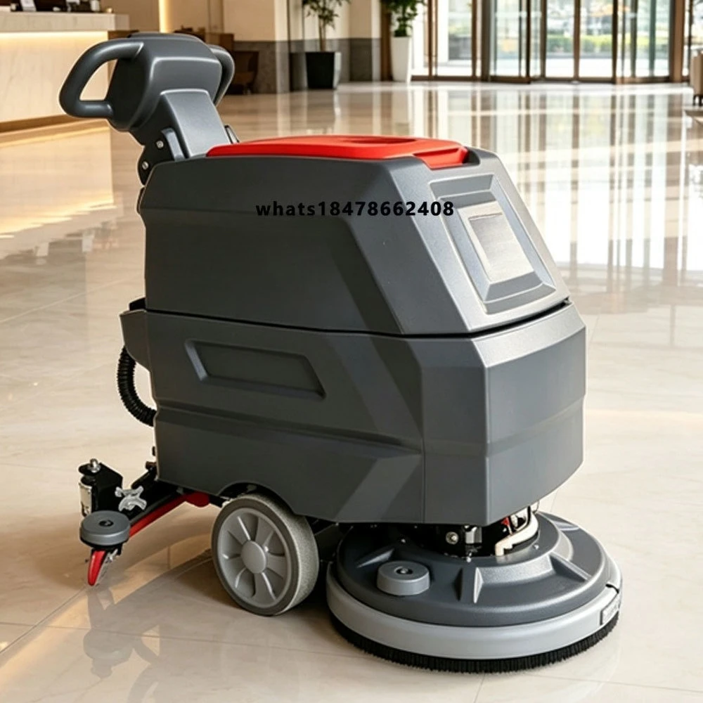 Professional commercial industrial hand-push electric sweeper new model floor cleaning machine