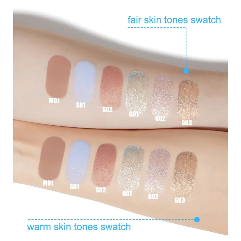 Judydoll スポーツ シリーズ リキッド アイシャドウ、マット、シマー、グリッター、ロングラスティング、速乾性、ブレンド可能、大胆、ウォータープルーフ、アイキャッチ