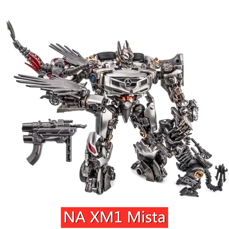 NEW Transformation Newage NA XM1 XM1-B Mista Movie Soundwave With Laser Bird And Dog Masterpiece Action Figure Robot Toys