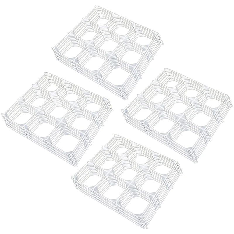 

A59T 20 Balloon Wall Grid Latex Balloon Molding Accessories Plastic 9 Hole Balloon Fence for Birthday Wedding Decoration