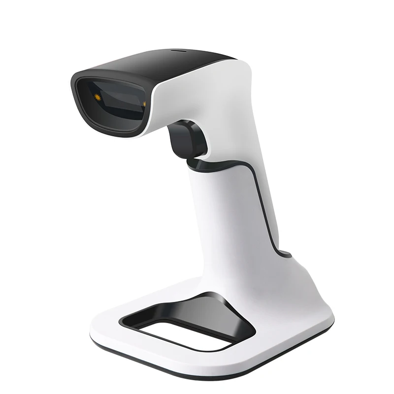 Leshine Wireless 2.4G Handheld Barcode Scanner Bluetooth 4.2 USB 1D 2D QR Code for Supermarkets for PC Laptop POS Devices