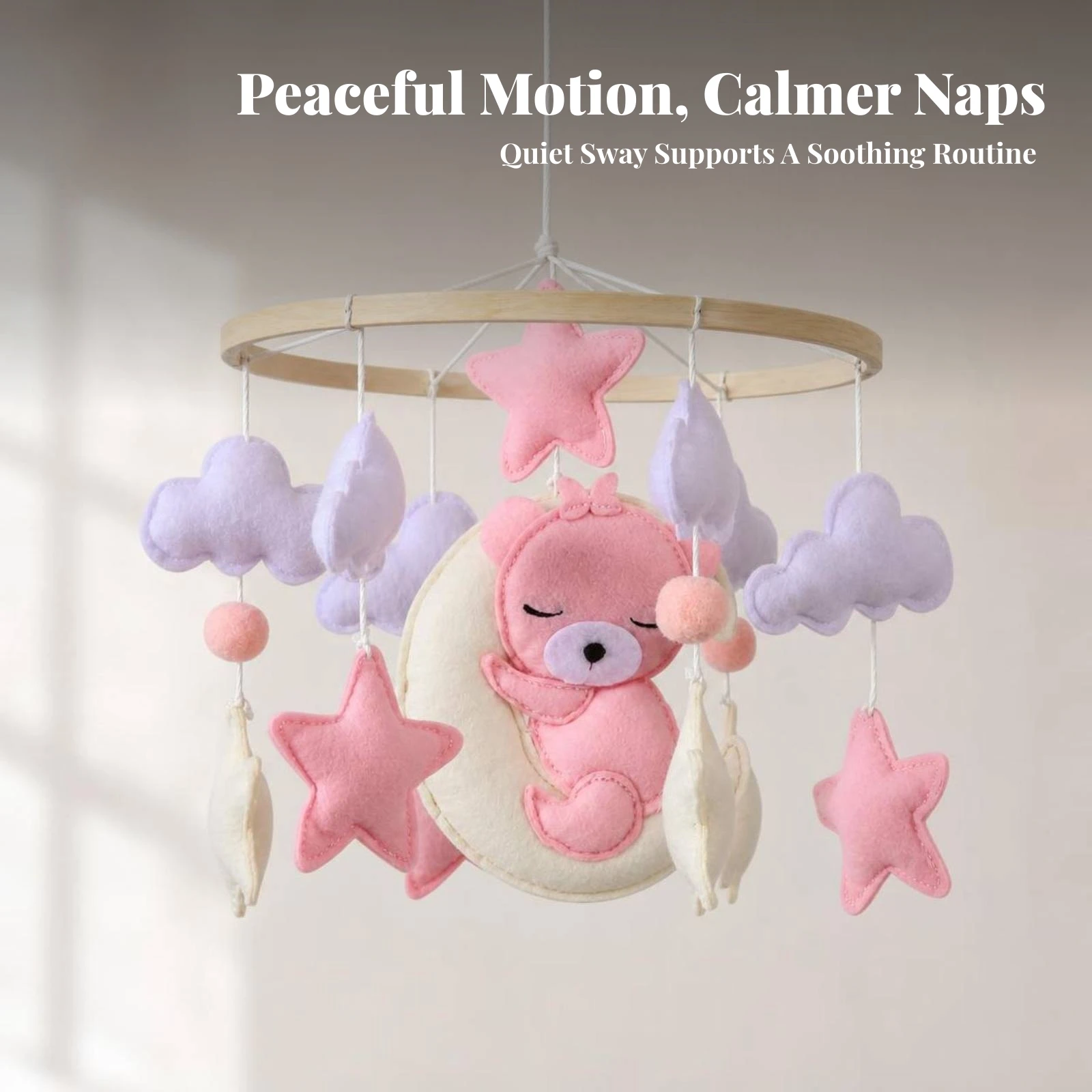 baby-crib-mobile-with-wooden-frame-safe-crib-mobile-easy-to-install-lightweight-for-infants-nursery-bassinet